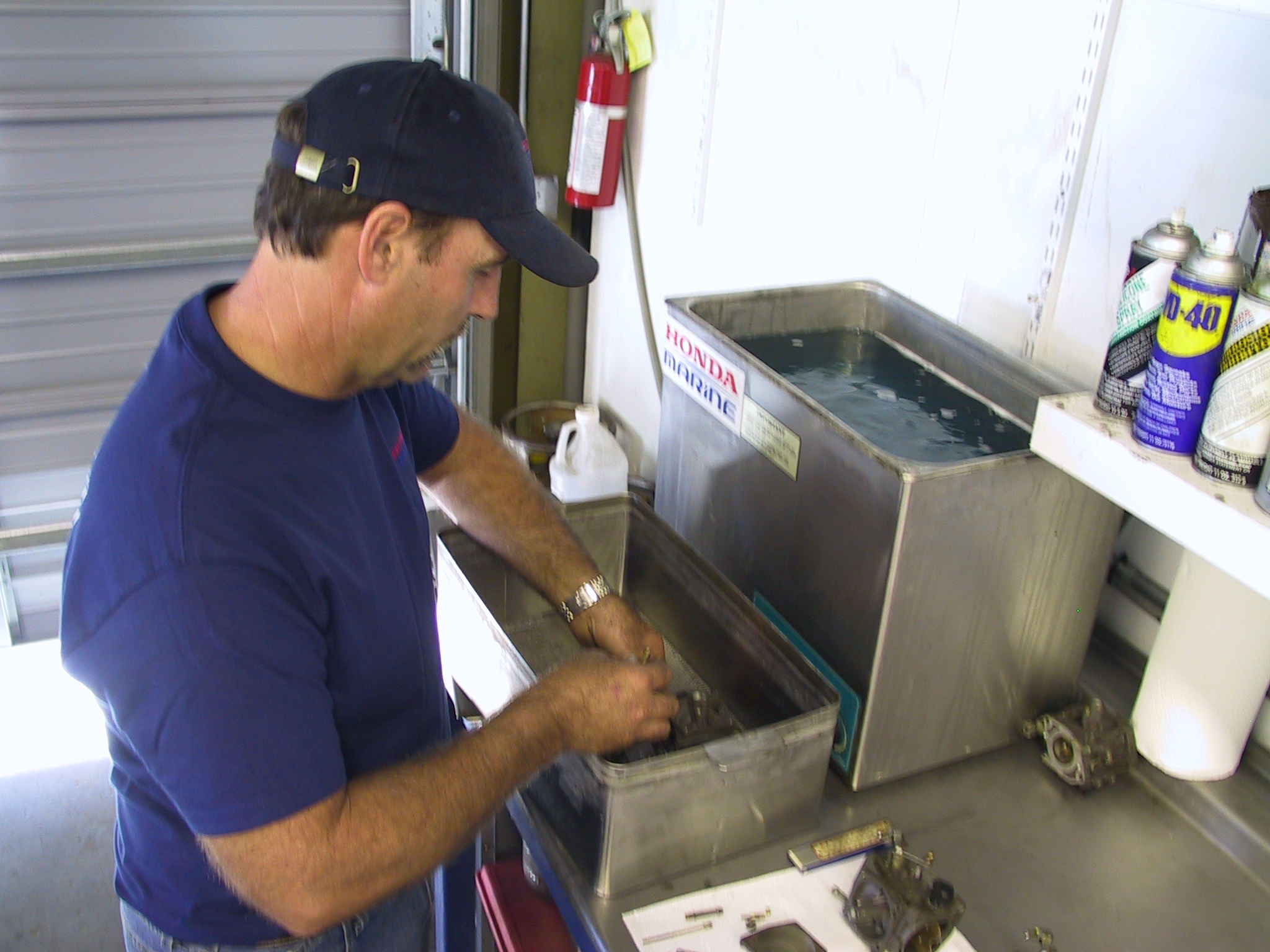 Boat repair shop finds solution for clogged carburetors | Boating Industry