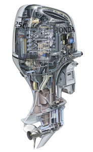 Honda’s 250 is its largest outboard, although the company continues to evaluate where the market is heading. 