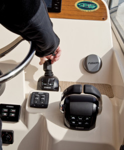 Comprehensive joystick control systems like Yamaha’s Helm  Master represent a big technological leap for the outboard market. 