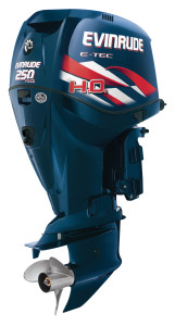 While four-stroke OEMs cut weight from their engines, Evinrude says its light-by-design two-strokes give it a competitive advantage.
