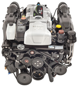 MerCruiser’s second-generation 8.2L V8 is available in 380 and 430 hp configurations.