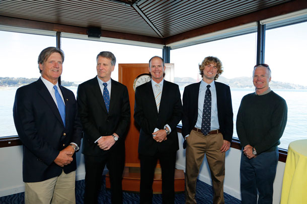 Who will be next Rolex Yachtsman of the Year, joiningthese previous winners (left to right) Magnus Liljedahl, Stan Honey, Bill Hardesty, Johnny Heineken and Terry Hutchinson? 