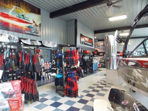 As part of a large renovation, Off Shore Marine expanded its pro shop and redesigned the interior of the store.