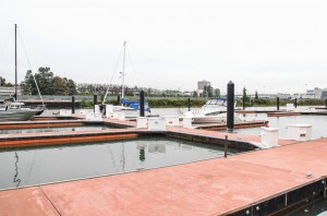 Concrete docks offer improved durability and style.