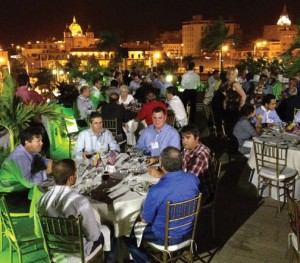 networking dinner at Cartagena, Colombia Boat Show