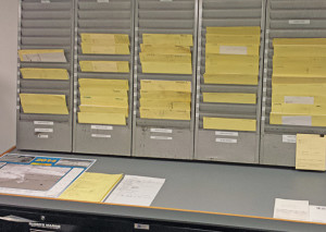 A simple appointment pad and large whiteboard are the key components to Russo Marine’s scheduling system.