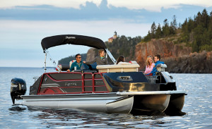 With their versatility from cruising to fishing to water sports, pontoons are taking market share from many segments.