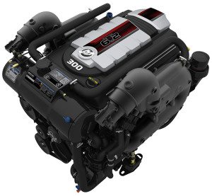 Mercury’s 6.2-liter V8 300hp engine is the latest in the company’s line of purpose-built sterndrives.