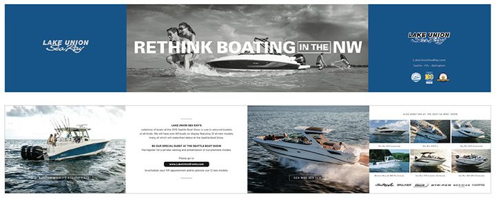 Blending digital media with a traditional marketing medium has led to huge boat show success for Lake Union Sea Ray.