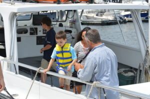Events like Touch a Boat help drive interest in boating with kids. Photo Credit: Merrohawke Nature School.