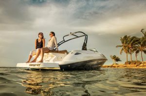 Deck boats are a growth segment for Sea Ray.