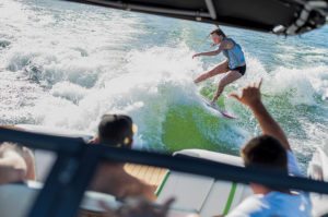 Water sports enthusiasts are embracing surfing.