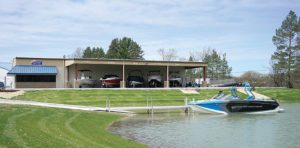 Buckeye Sports Center added a one-acre pond with a 20-foot wide concrete boat ramp and dock in 2015.
