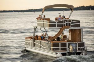 Luxury and performance are driving pontoon sales, says Premier.