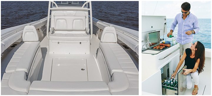 With comfortable seating and high-end features, saltwater fishing boats are growing beyond the traditional fishing markets.