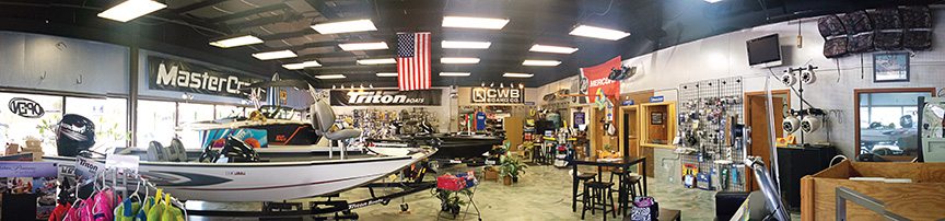 Cleveland Boat Center was remodeled to add office space and improve efficiency.