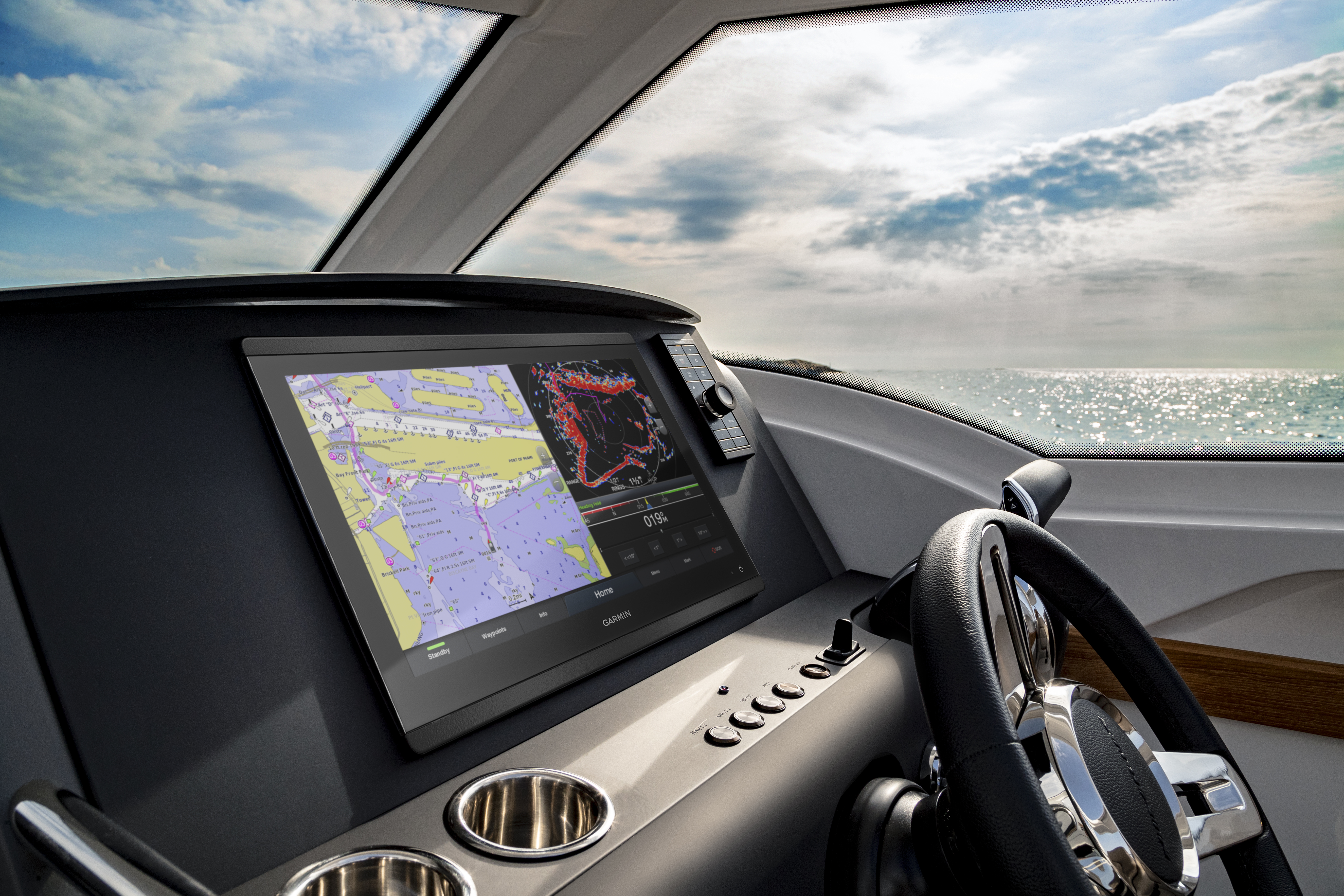 Garmin introduces slate of marine products, Industry