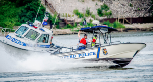Boating first responders training