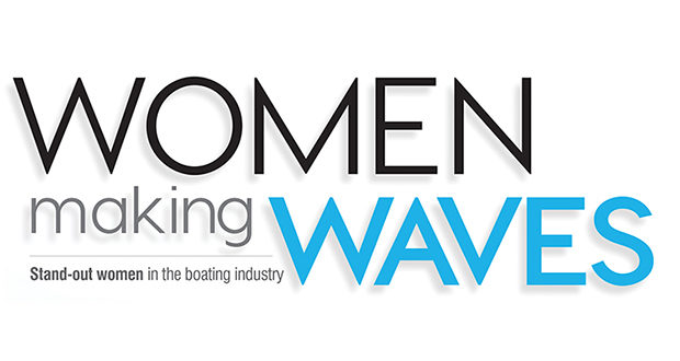 Woman Making Waves