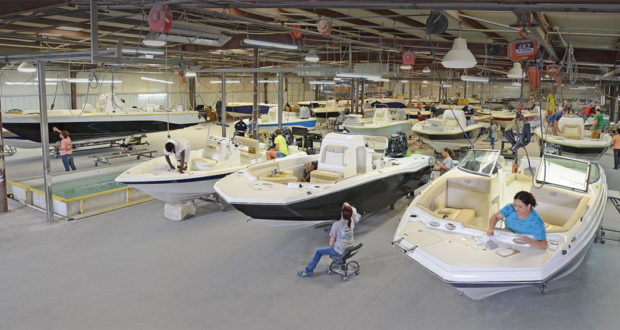 Boat manufacturing increases