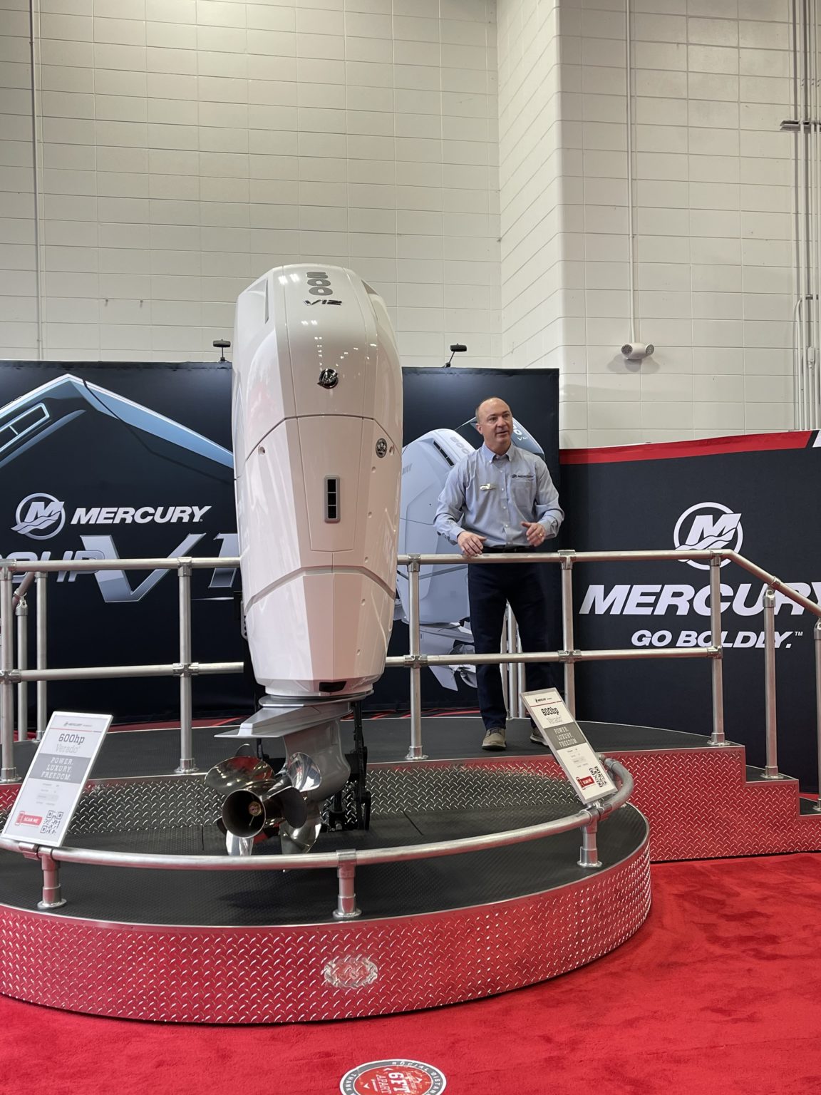 Mercury Marine unveils V12 600hp outboard | Boating Industry