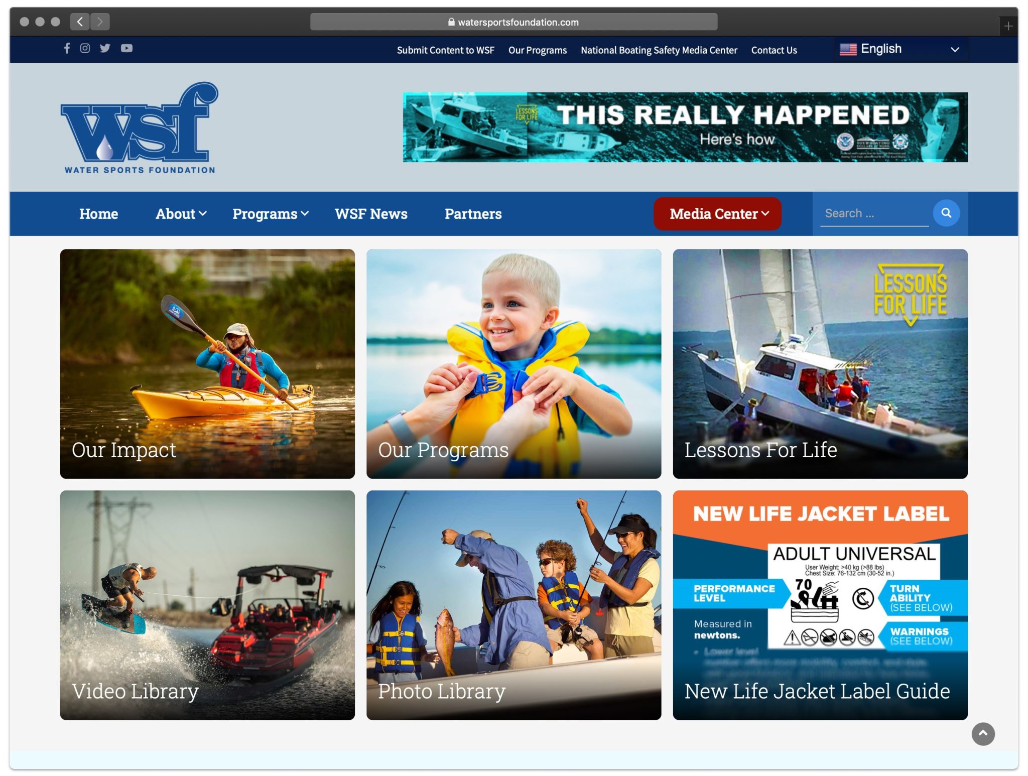 Water Sports Foundation launches “National Boating Safety Media Center
