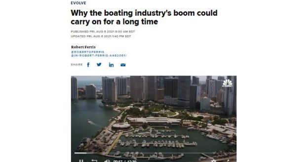 CNBS says boating boom will continue
