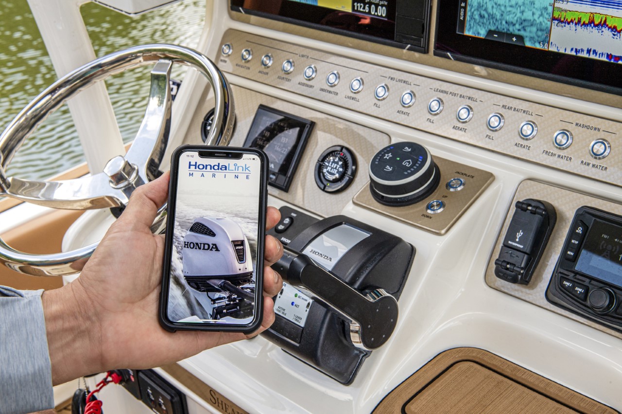 Honda Marine redesigns two outboards and introduces a new smart boating app