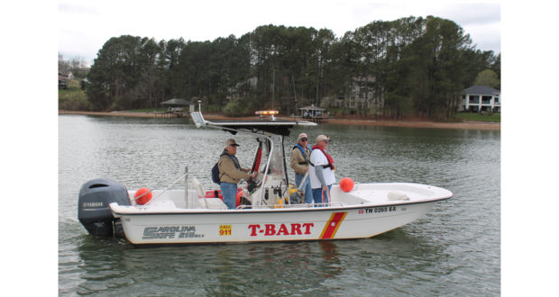 Photo of Yamaha Rightwaters T-BART boat.