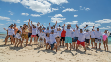 Nautical Ventures Group at the beach