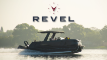 Revel Boats brand and pontoon