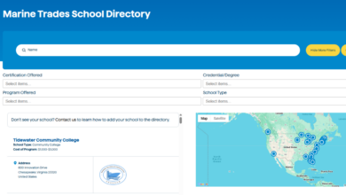 Marine Trades Schools Directory