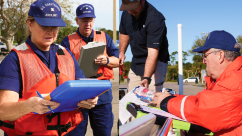 USCG Auxiliary members