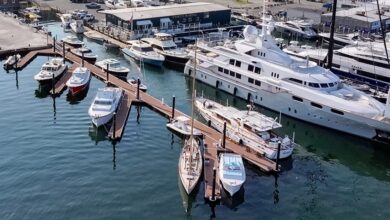 Grand Banks and Palm Beach Motor Yachts Marina