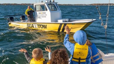 Sea Tow Foundation boat