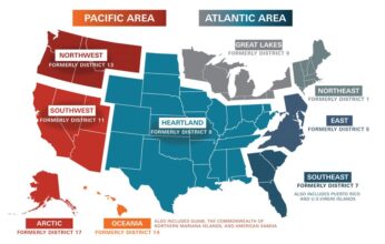 Coast Guard Districts 2025
