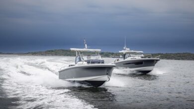 Nimbus T8 boat