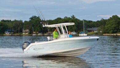 Robalo R222 boat