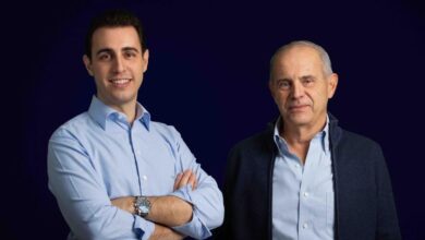 Left to right: Riginos Yachts Managing Director George Riginos and President Peter Riginos