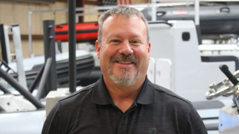 Tony Van Meter, executive VP of Fluid Marine