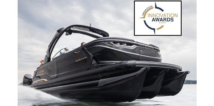 Godfrey Pontoon Boats Receives Minneapolis Boat Show NMMA Innovation Award
