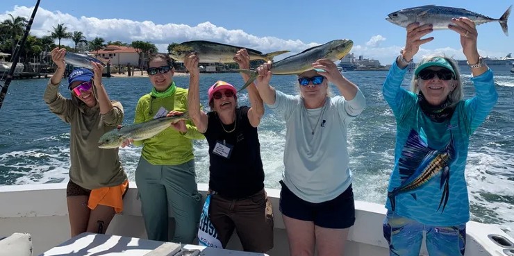 Cast, Catch and Learn: South Florida Offshore Fishing University for Women