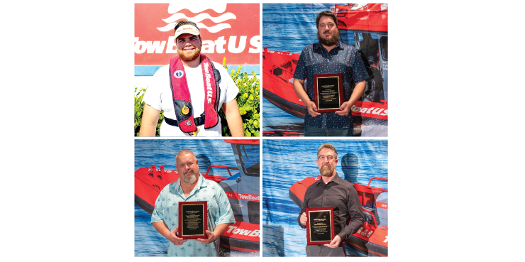 4 TowBoatUS Captains Recognized for Saving Lives at Sea