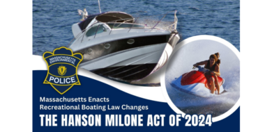 Hanson Milone Safe Boating Law