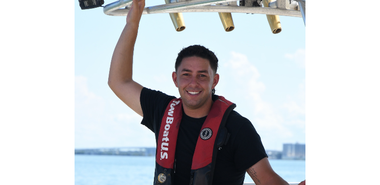 Captain Kevin Lankowicz, co-owner of TowBoatUS St. Marks