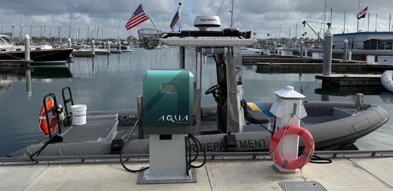 Southern California Receives First Aqua superPower Marine Fast Charger