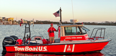An image of Carson Mullen, Owner-Operator of TowBoatUS Steinhatchee 