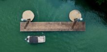Yamaha's new DockPoint Pontoon.