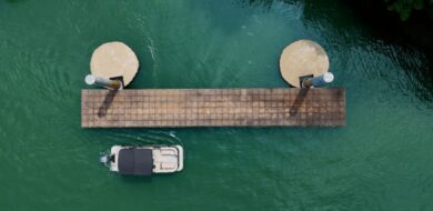 Yamaha's new DockPoint Pontoon.