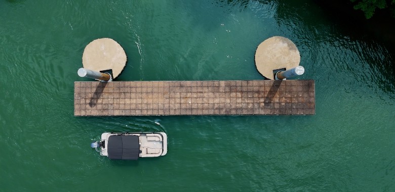 Yamaha's new DockPoint Pontoon.